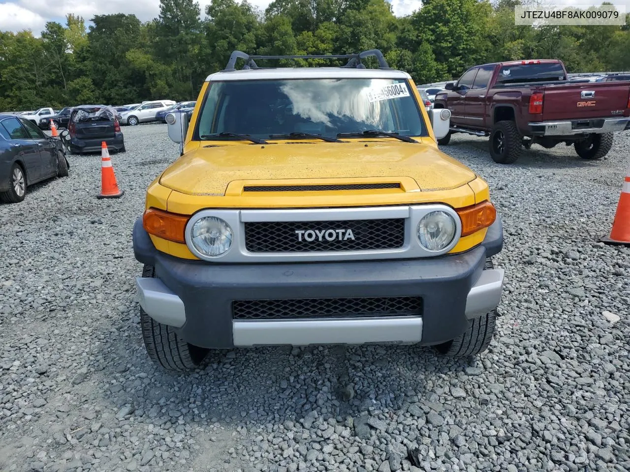 2010 Toyota Fj Cruiser VIN: JTEZU4BF8AK009079 Lot: 70456004