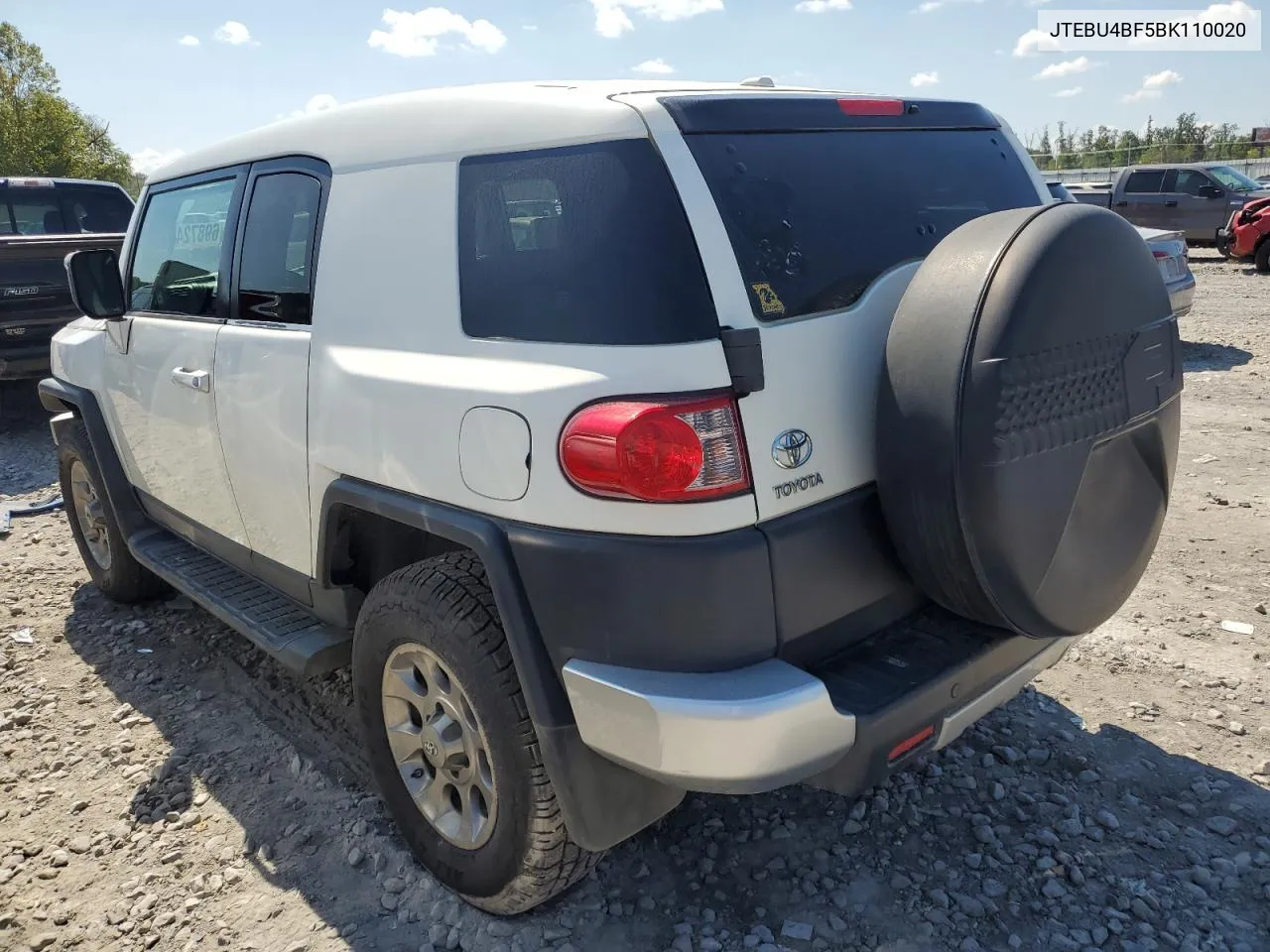 2011 Toyota Fj Cruiser VIN: JTEBU4BF5BK110020 Lot: 69872474