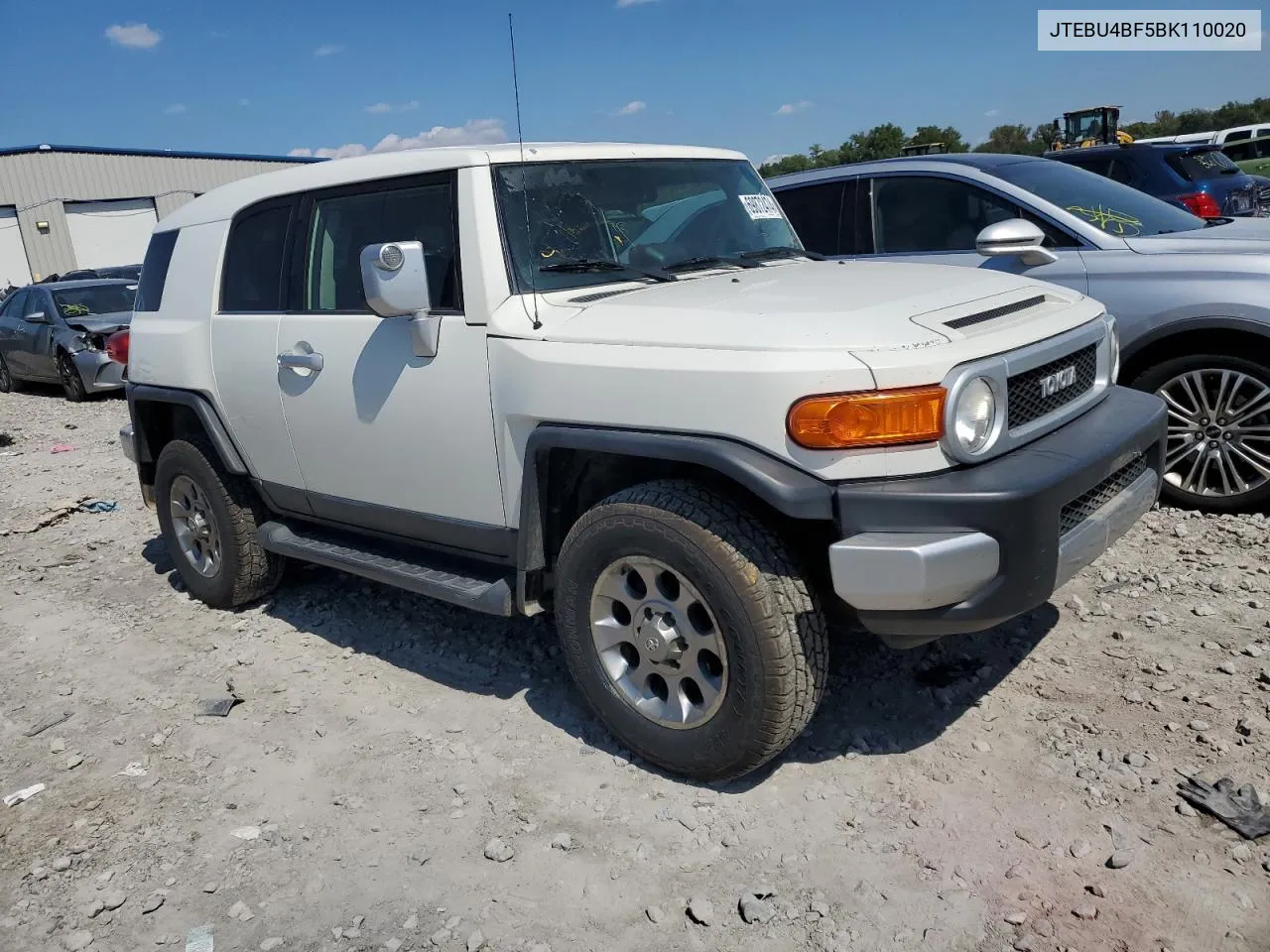 2011 Toyota Fj Cruiser VIN: JTEBU4BF5BK110020 Lot: 69872474