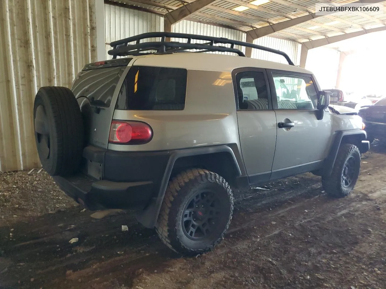 2011 Toyota Fj Cruiser VIN: JTEBU4BFXBK106609 Lot: 70715854