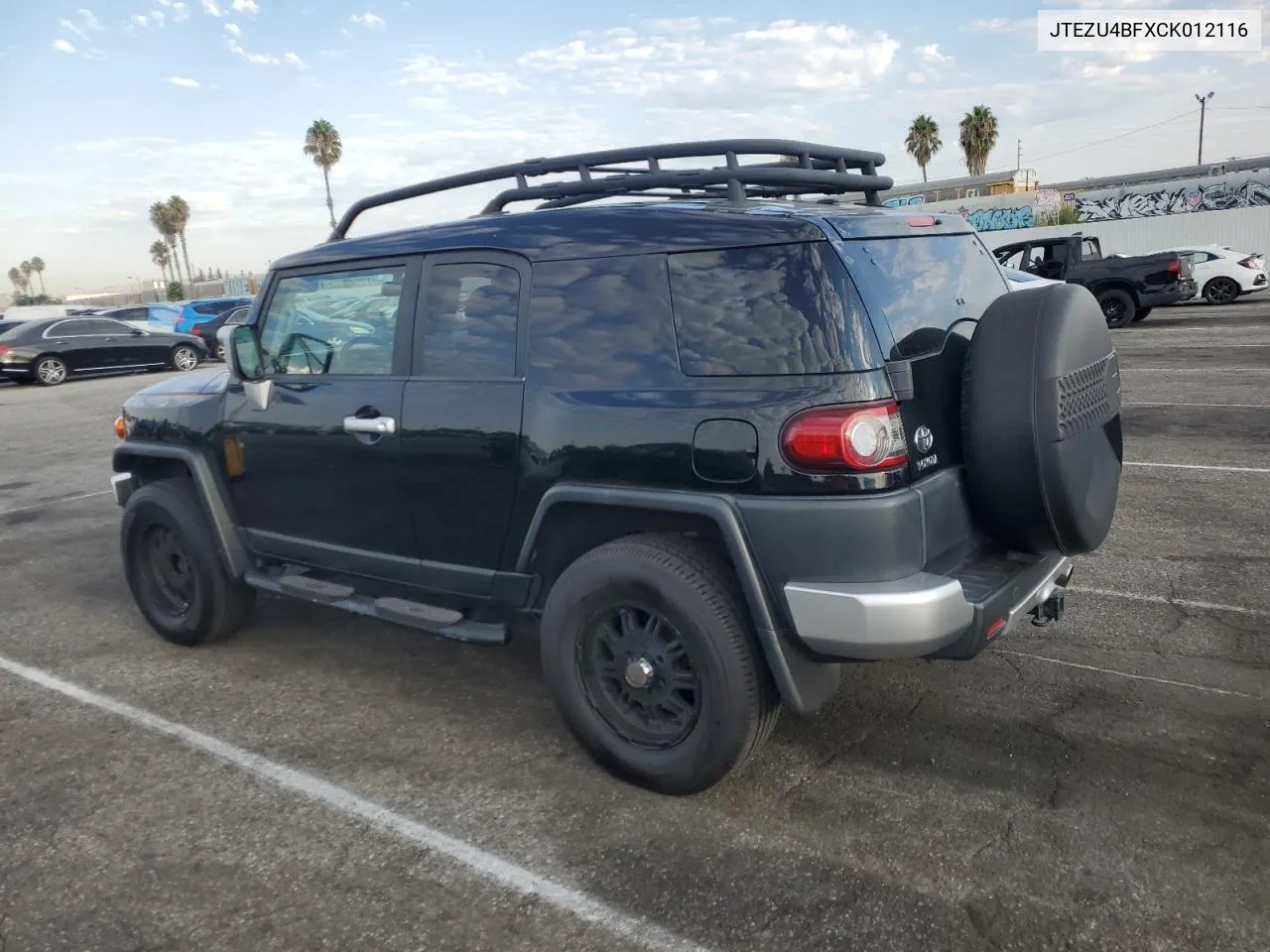 2012 Toyota Fj Cruiser VIN: JTEZU4BFXCK012116 Lot: 70372224