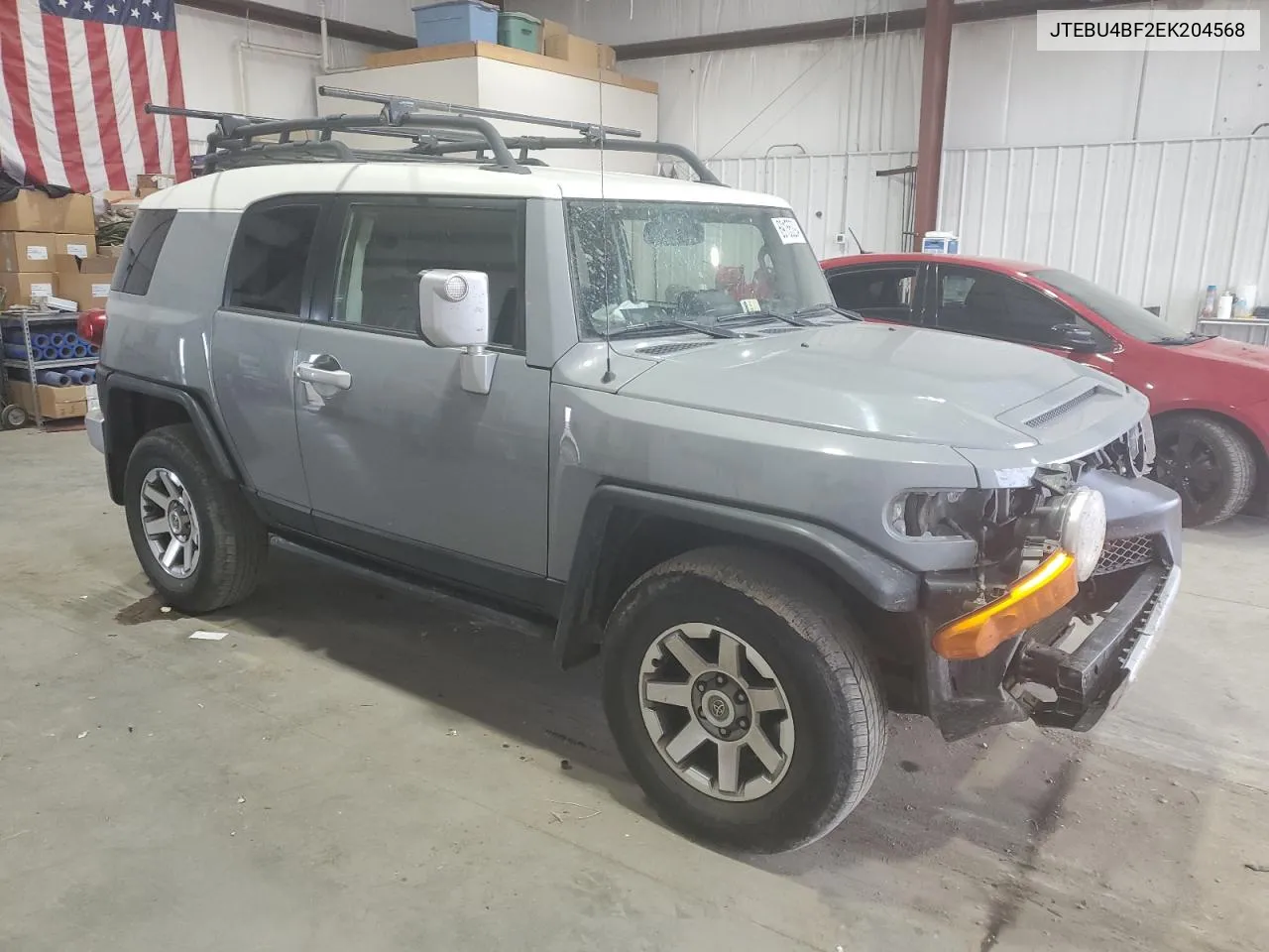 2023 Toyota Fj Cruiser VIN: JTEBU4BF2EK204568 Lot: 69155294