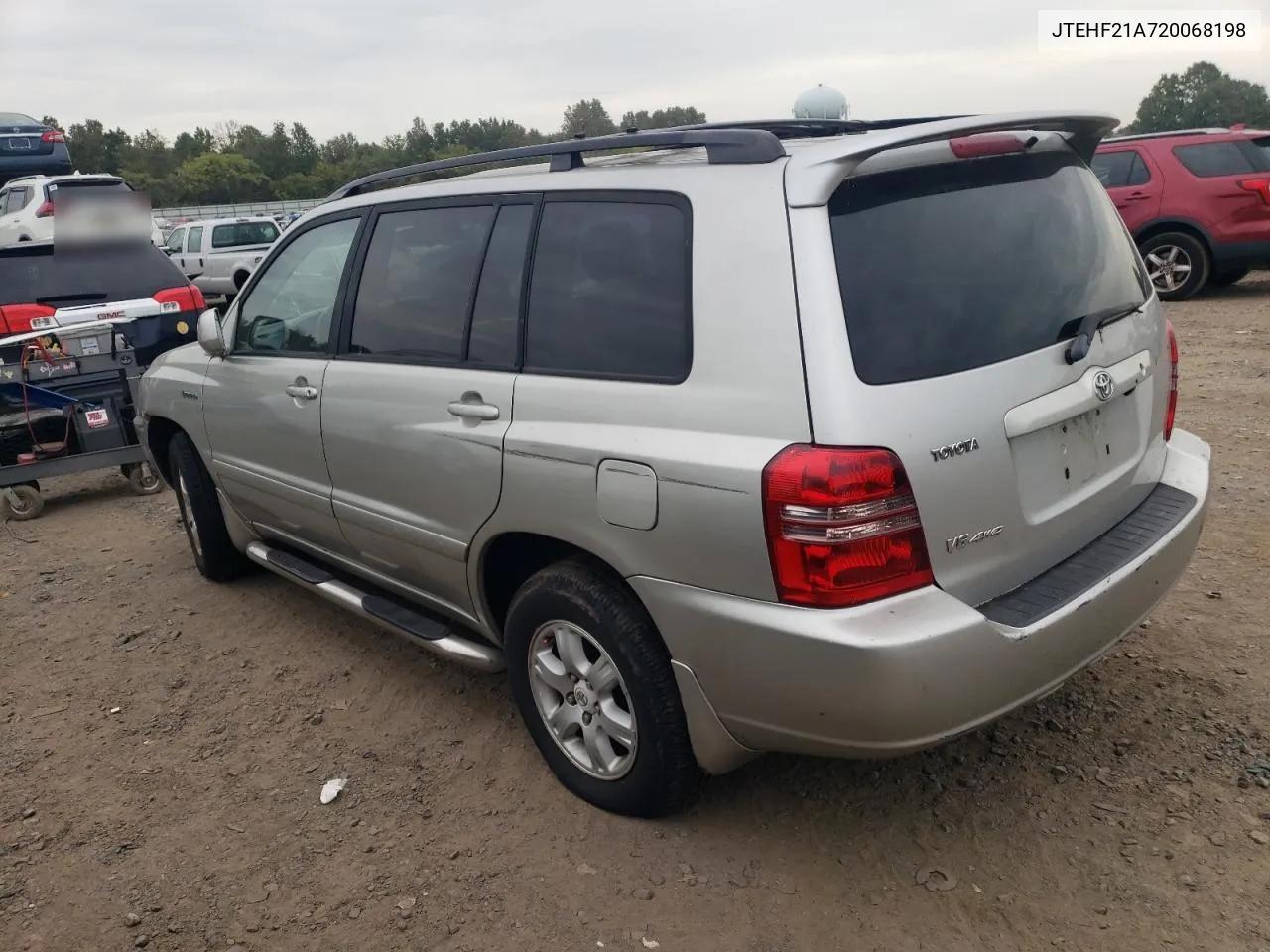 2002 Toyota Highlander Limited VIN: JTEHF21A720068198 Lot: 71946494