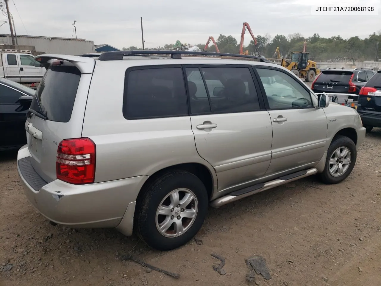 2002 Toyota Highlander Limited VIN: JTEHF21A720068198 Lot: 71946494