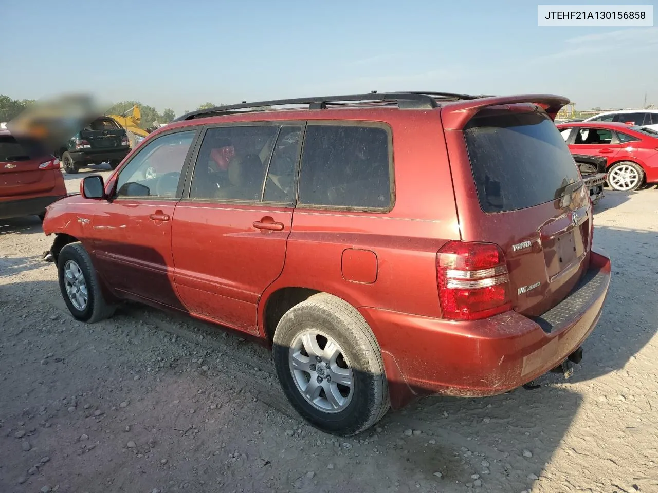 2003 Toyota Highlander Limited VIN: JTEHF21A130156858 Lot: 69045474