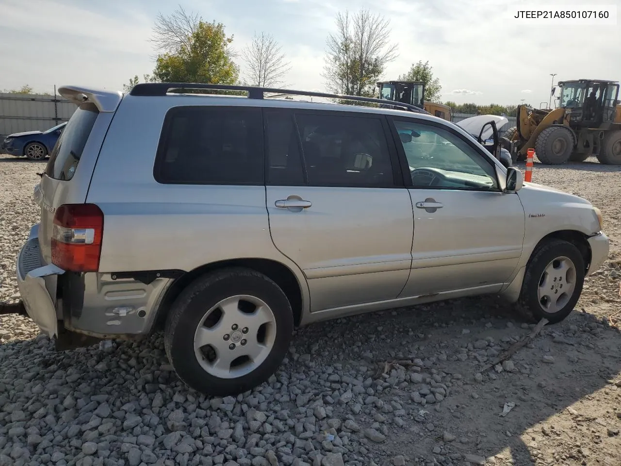 2005 Toyota Highlander Limited VIN: JTEEP21A850107160 Lot: 70859494