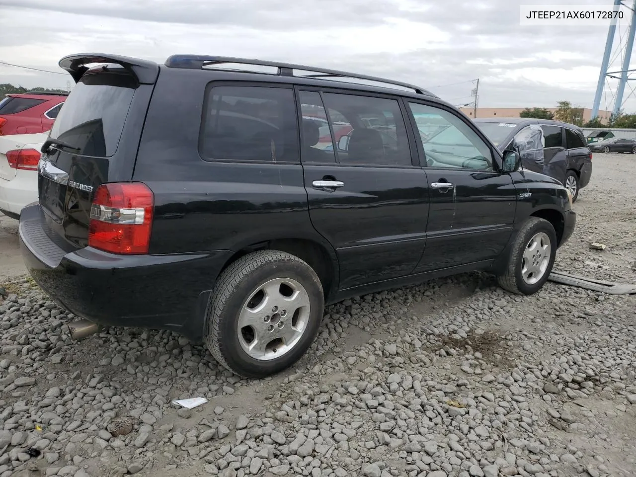 2006 Toyota Highlander Limited VIN: JTEEP21AX60172870 Lot: 72126034