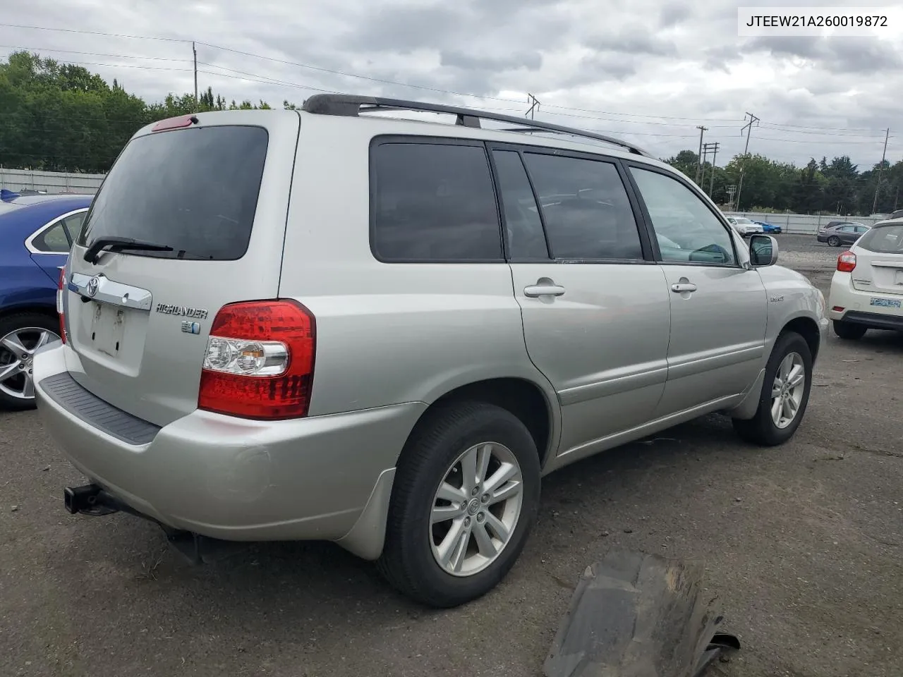 2006 Toyota Highlander Hybrid VIN: JTEEW21A260019872 Lot: 72235854