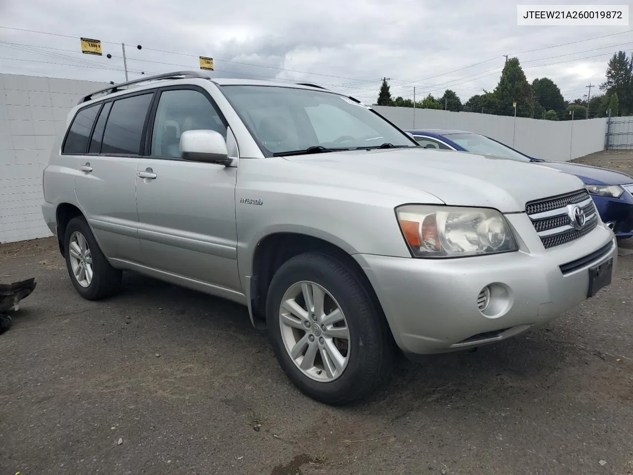 2006 Toyota Highlander Hybrid VIN: JTEEW21A260019872 Lot: 72235854