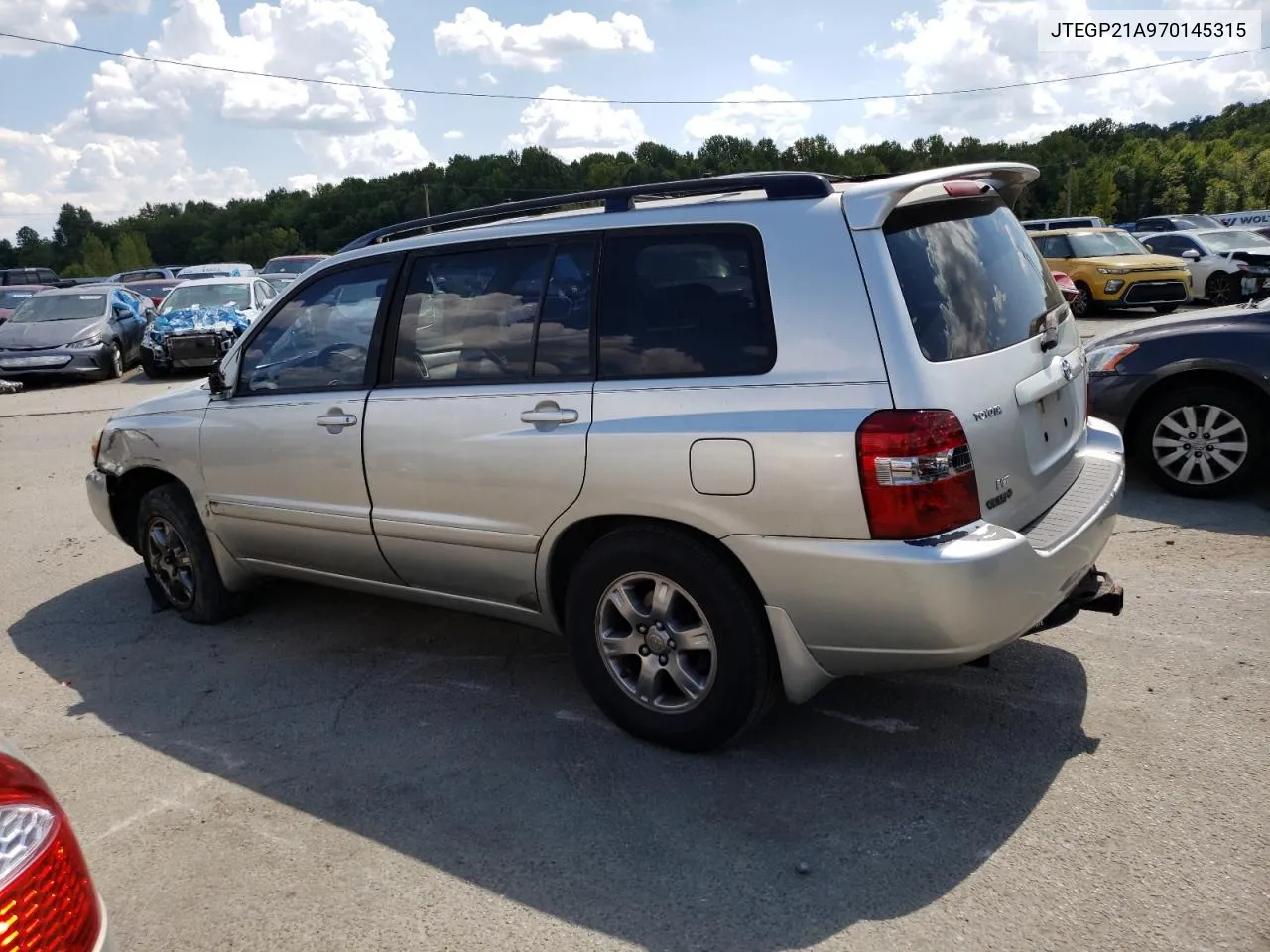 2007 Toyota Highlander Sport VIN: JTEGP21A970145315 Lot: 69992224