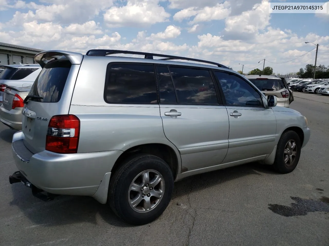 2007 Toyota Highlander Sport VIN: JTEGP21A970145315 Lot: 69992224