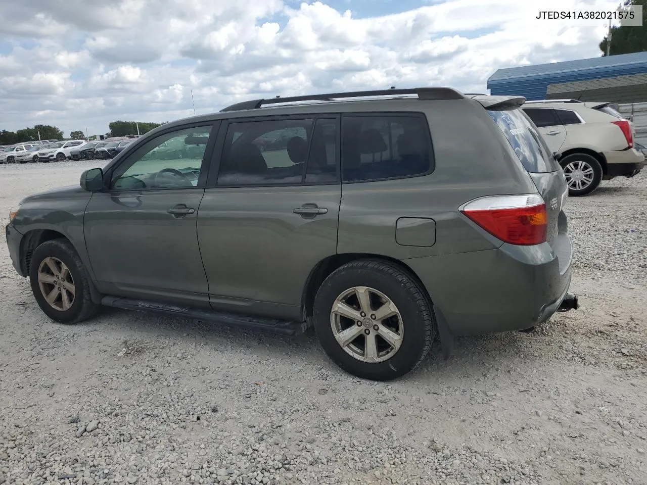 2008 Toyota Highlander VIN: JTEDS41A382021575 Lot: 72058754