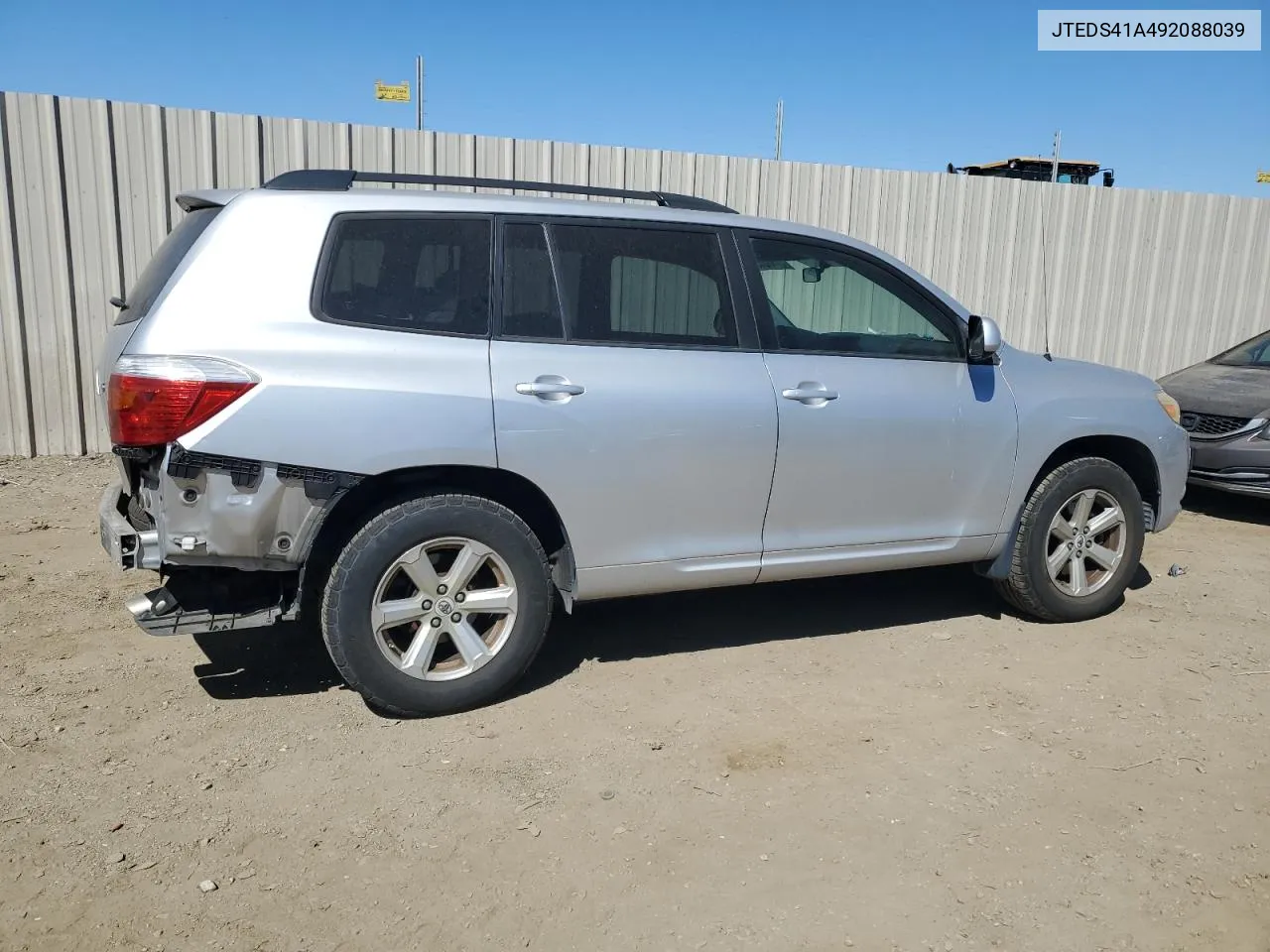 2009 Toyota Highlander VIN: JTEDS41A492088039 Lot: 64470134