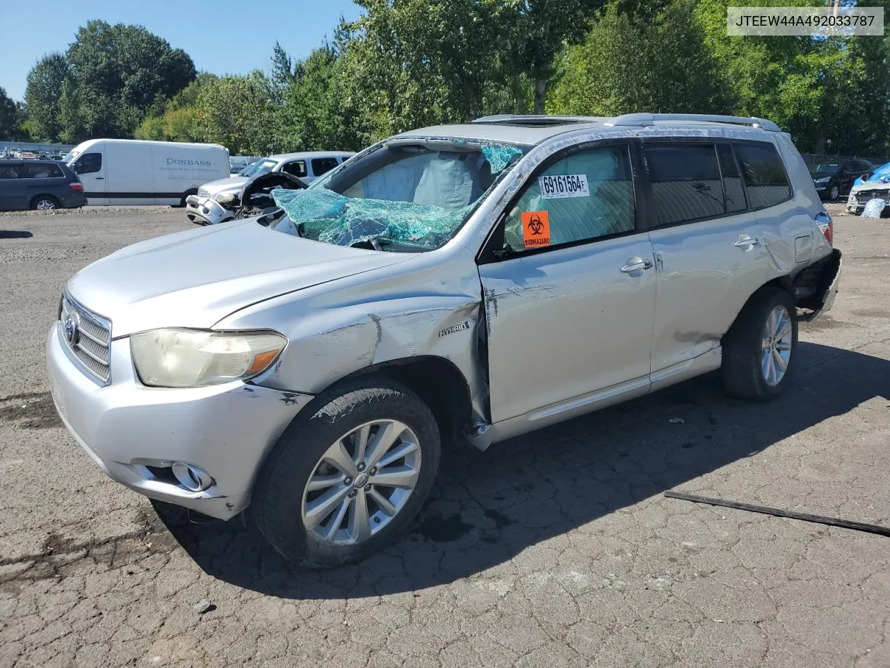 JTEEW44A492033787 2009 Toyota Highlander Hybrid Limited