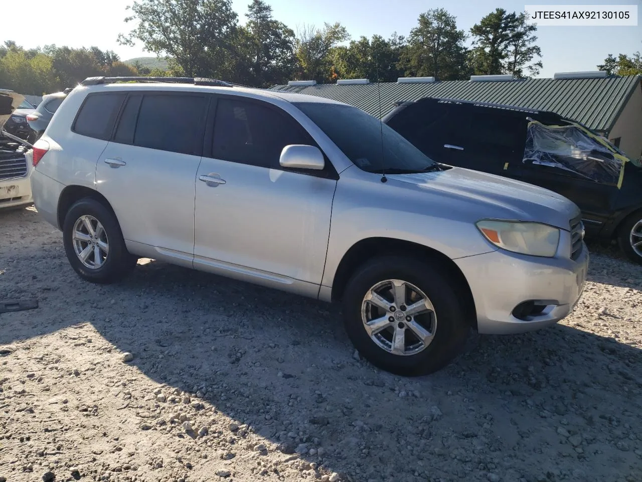 2009 Toyota Highlander VIN: JTEES41AX92130105 Lot: 70588224