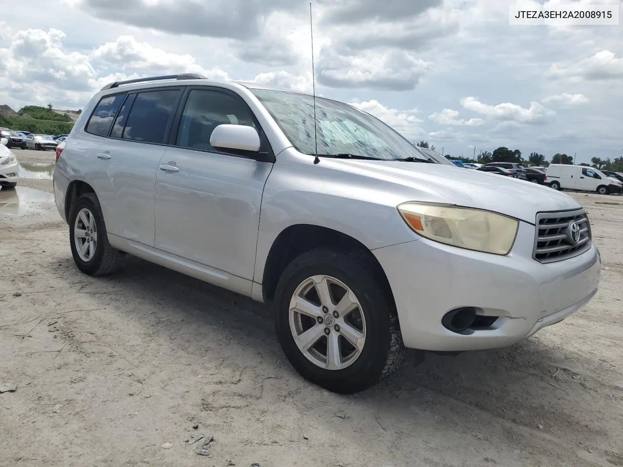 2010 Toyota Highlander VIN: JTEZA3EH2A2008915 Lot: 71893104