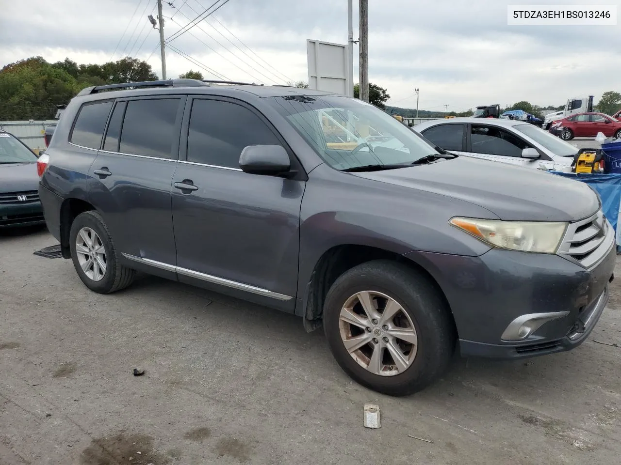 2011 Toyota Highlander Base VIN: 5TDZA3EH1BS013246 Lot: 70199624