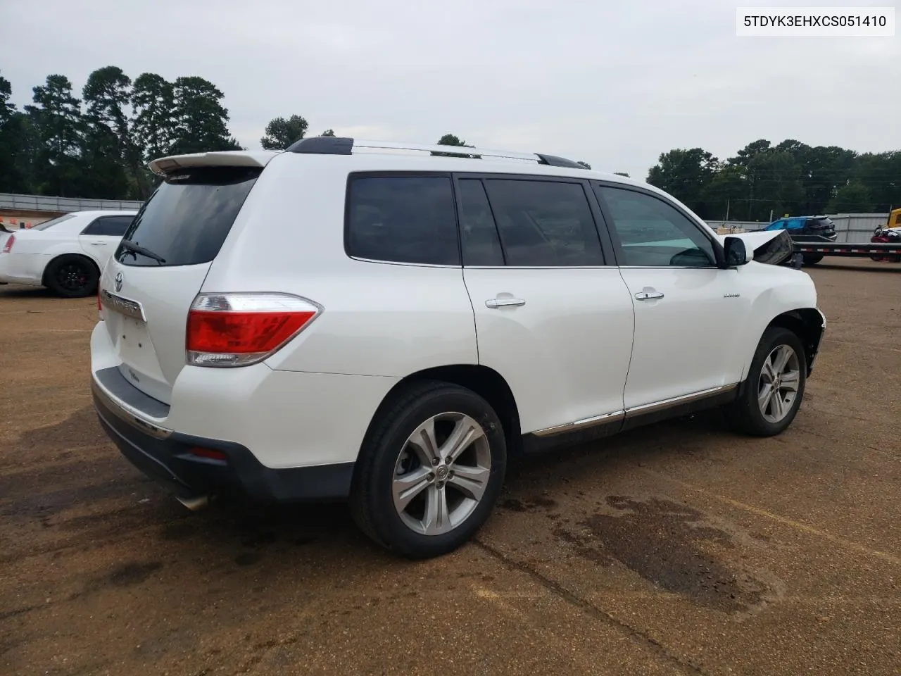 2012 Toyota Highlander Limited VIN: 5TDYK3EHXCS051410 Lot: 69249224