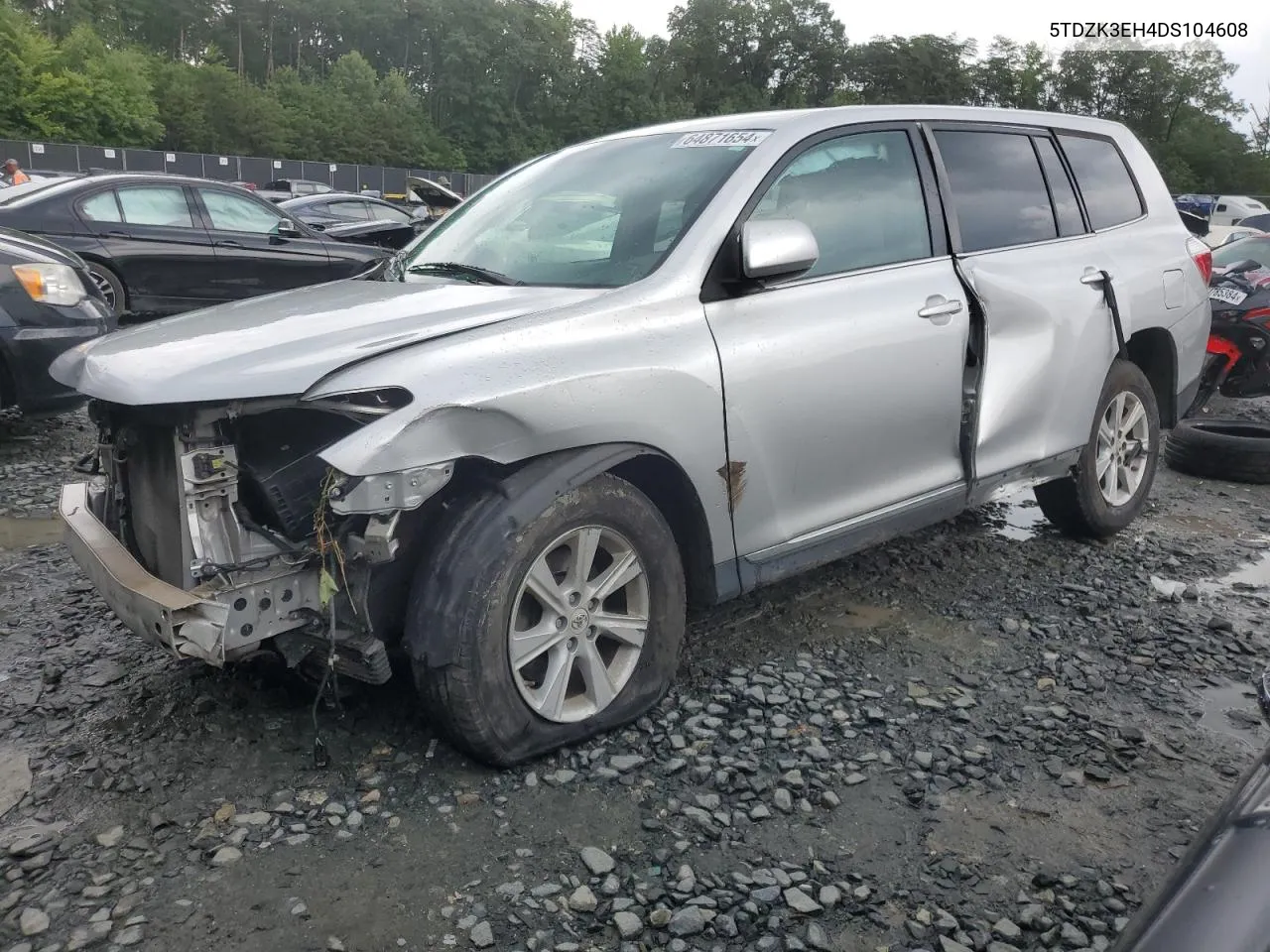 5TDZK3EH4DS104608 2013 Toyota Highlander Base