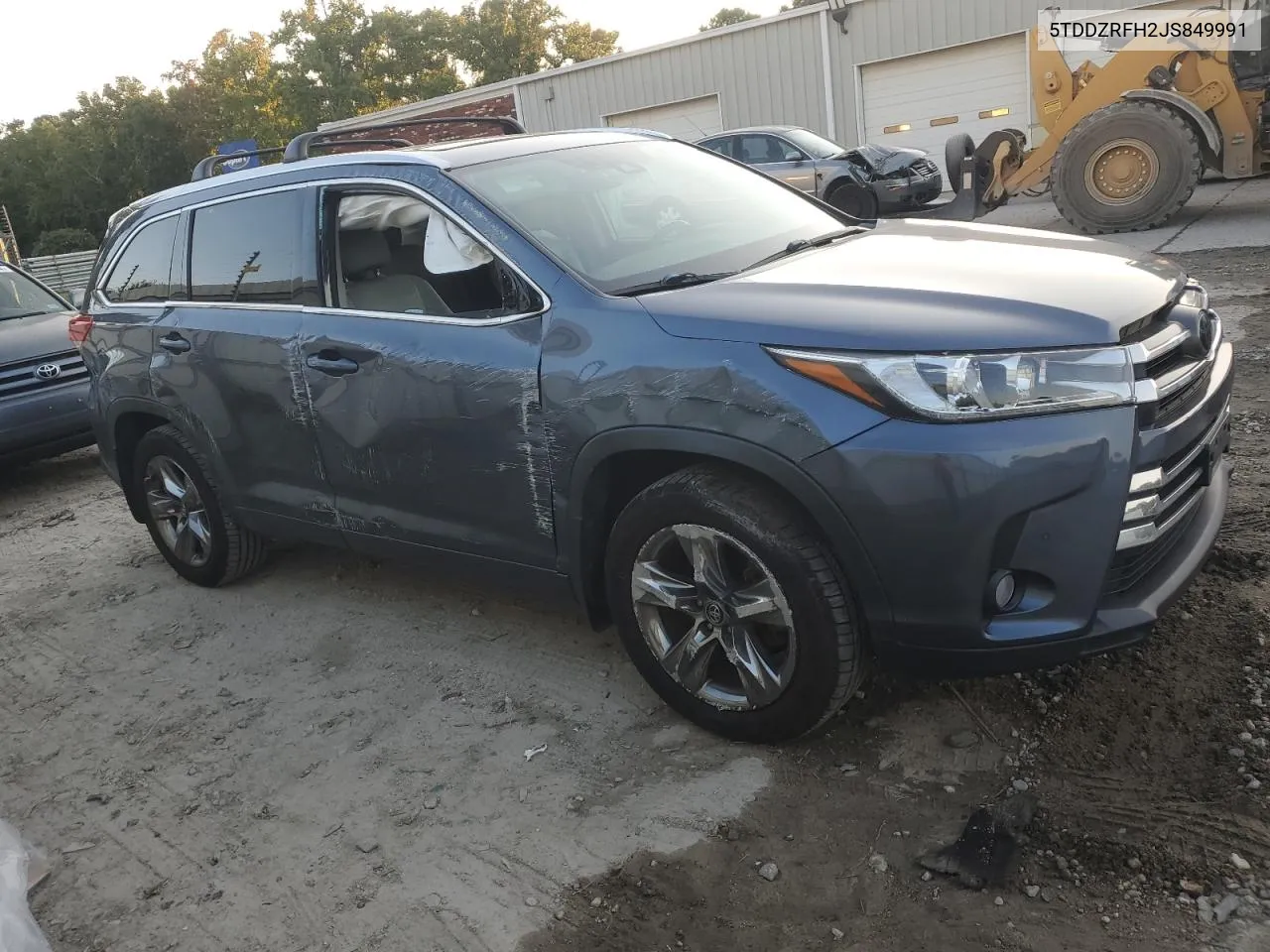 2018 Toyota Highlander Limited VIN: 5TDDZRFH2JS849991 Lot: 70903604