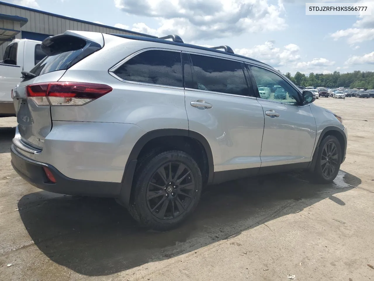 2019 Toyota Highlander Se VIN: 5TDJZRFH3KS566777 Lot: 62963504