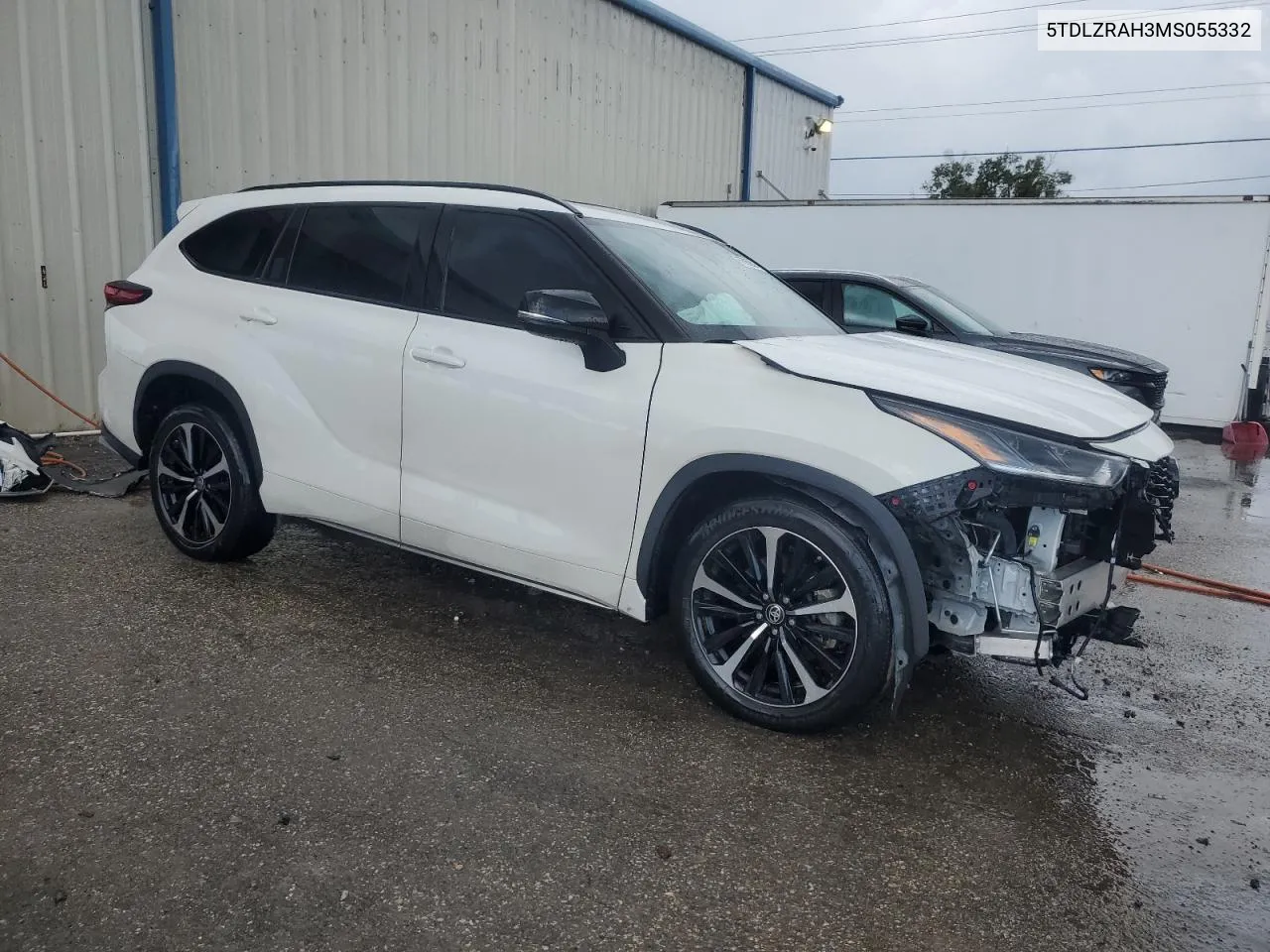 2021 Toyota Highlander Xse VIN: 5TDLZRAH3MS055332 Lot: 67080304