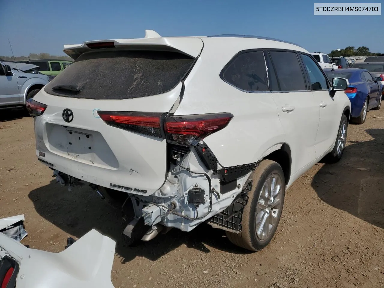 5TDDZRBH4MS074703 2021 Toyota Highlander Limited