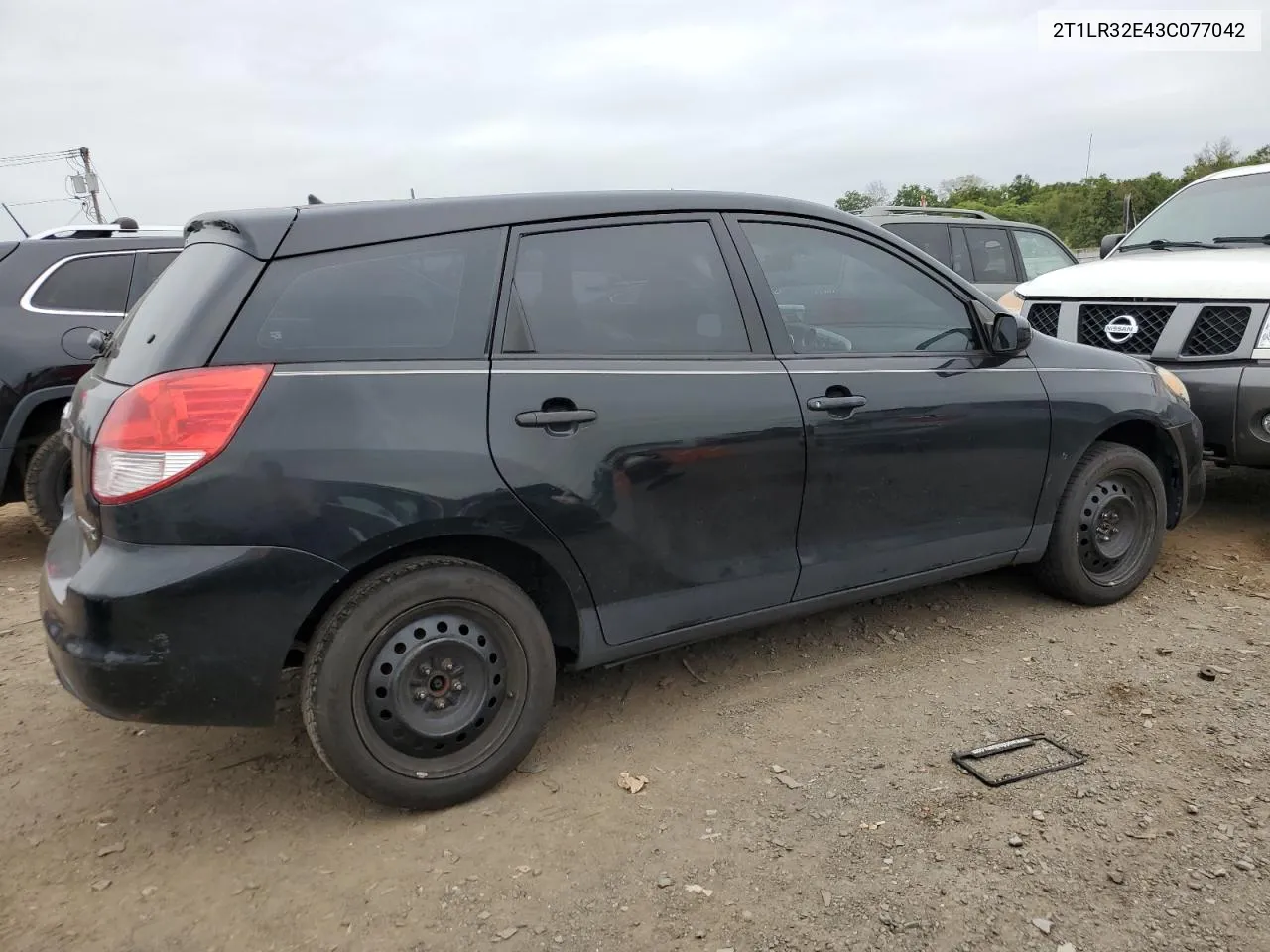 2003 Toyota Corolla Matrix Base VIN: 2T1LR32E43C077042 Lot: 70567484