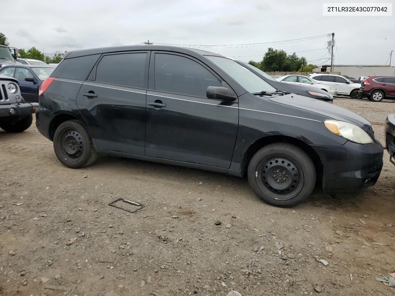 2003 Toyota Corolla Matrix Base VIN: 2T1LR32E43C077042 Lot: 70567484