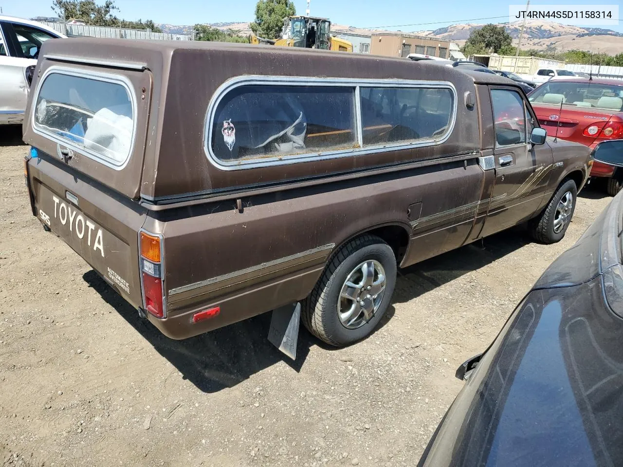 1983 Toyota Pickup 1/2 Ton Sr5 VIN: JT4RN44S5D1158314 Lot: 68589814