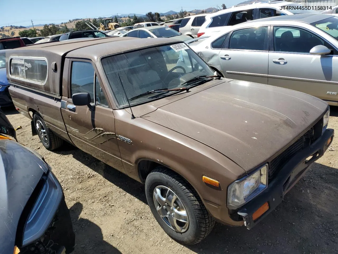 1983 Toyota Pickup 1/2 Ton Sr5 VIN: JT4RN44S5D1158314 Lot: 68589814