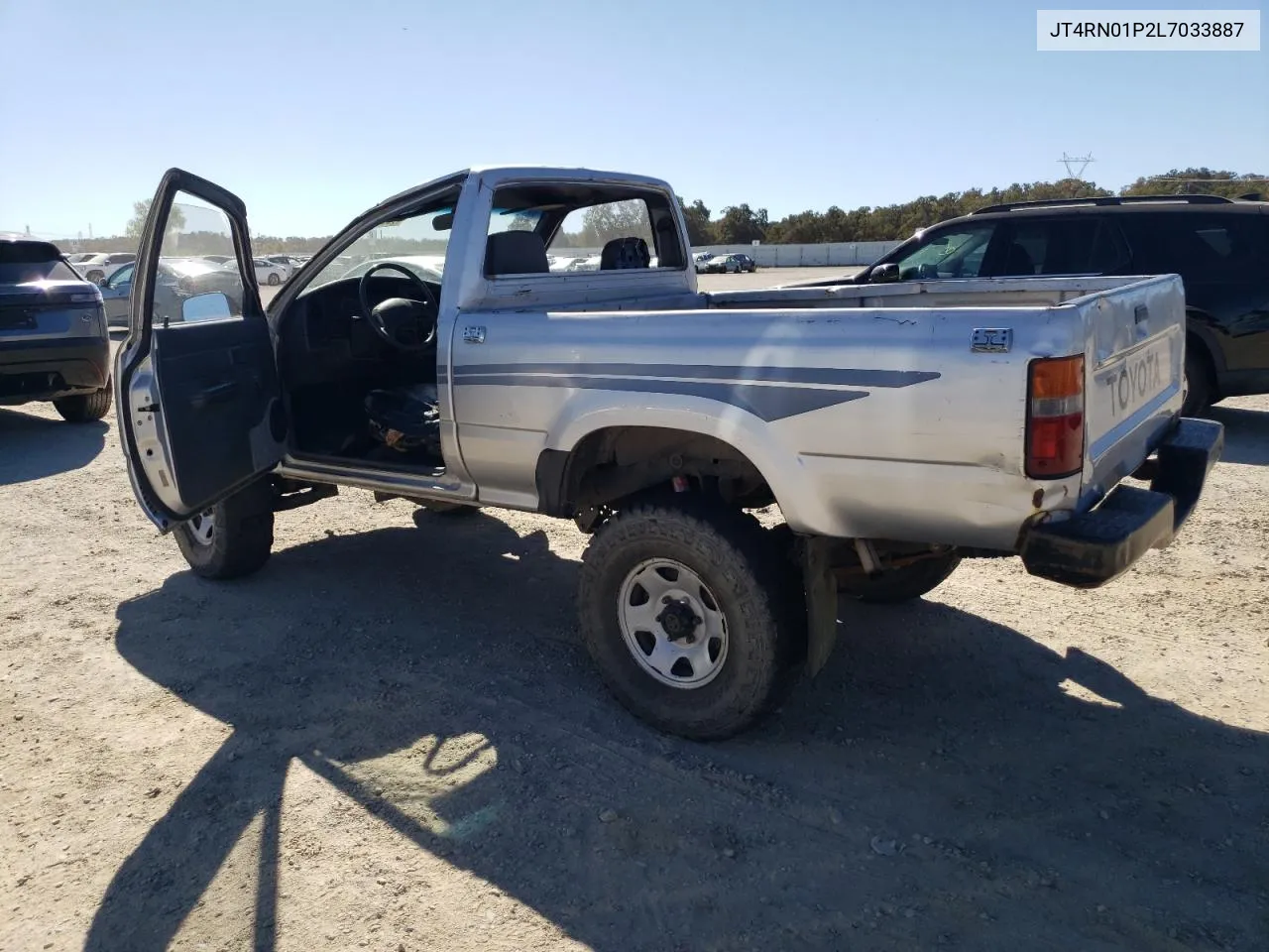 1990 Toyota Pickup 1/2 Ton Short Wheelbase Dlx VIN: JT4RN01P2L7033887 Lot: 70618604