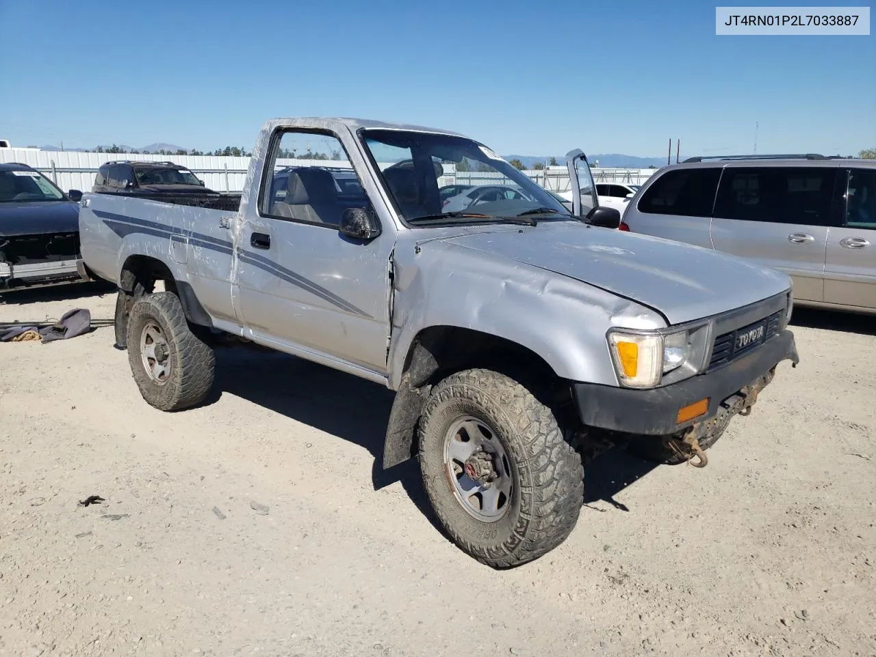 1990 Toyota Pickup 1/2 Ton Short Wheelbase Dlx VIN: JT4RN01P2L7033887 Lot: 70618604