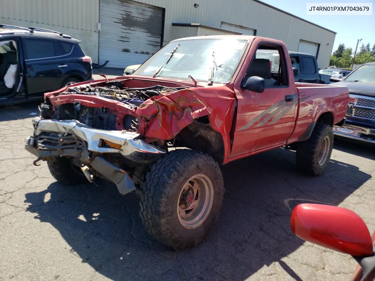 1991 Toyota Pickup 1/2 Ton Short Wheelbase Dlx VIN: JT4RN01PXM7043679 Lot: 62432024