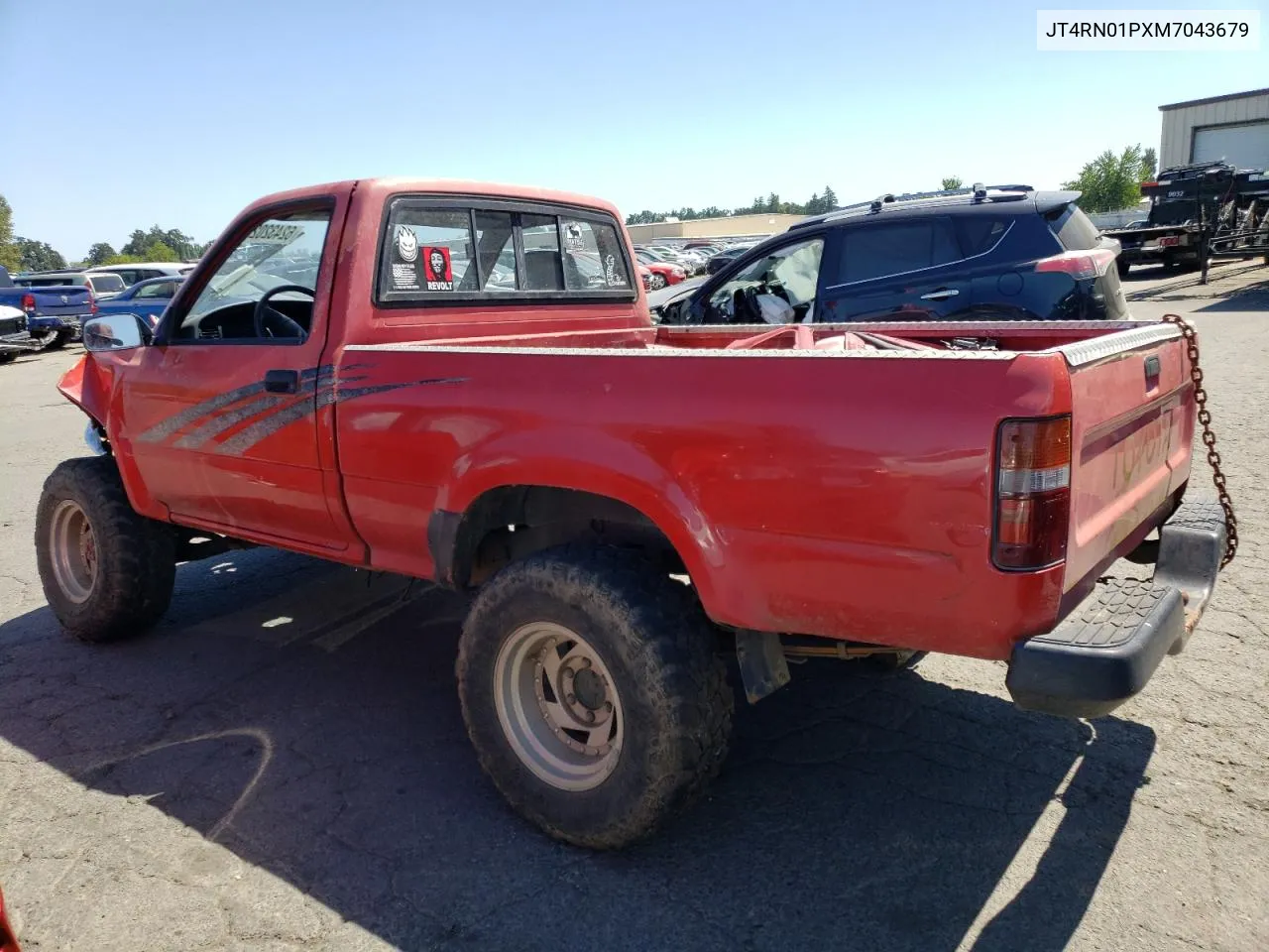 1991 Toyota Pickup 1/2 Ton Short Wheelbase Dlx VIN: JT4RN01PXM7043679 Lot: 62432024