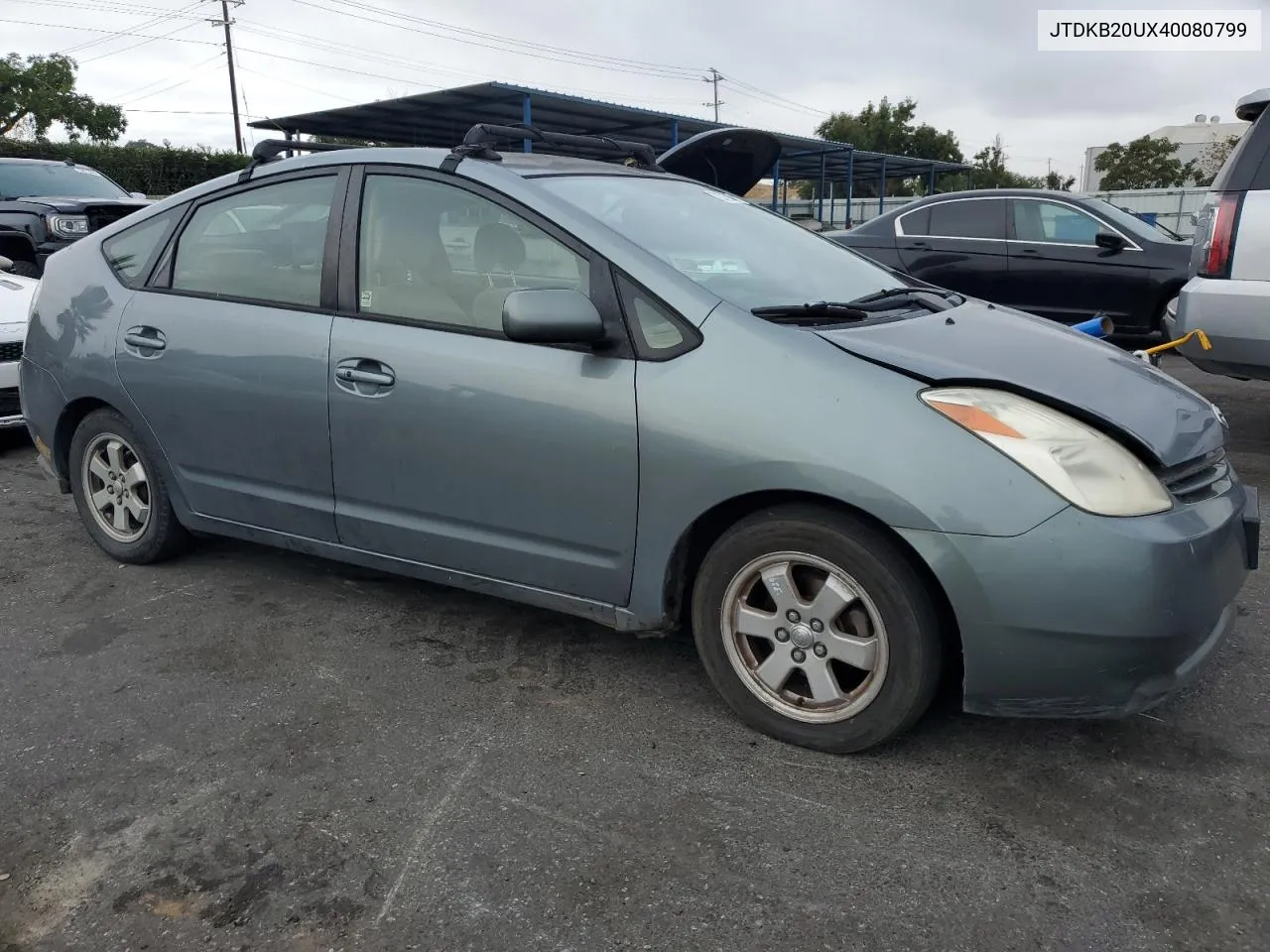 2004 Toyota Prius VIN: JTDKB20UX40080799 Lot: 72073884