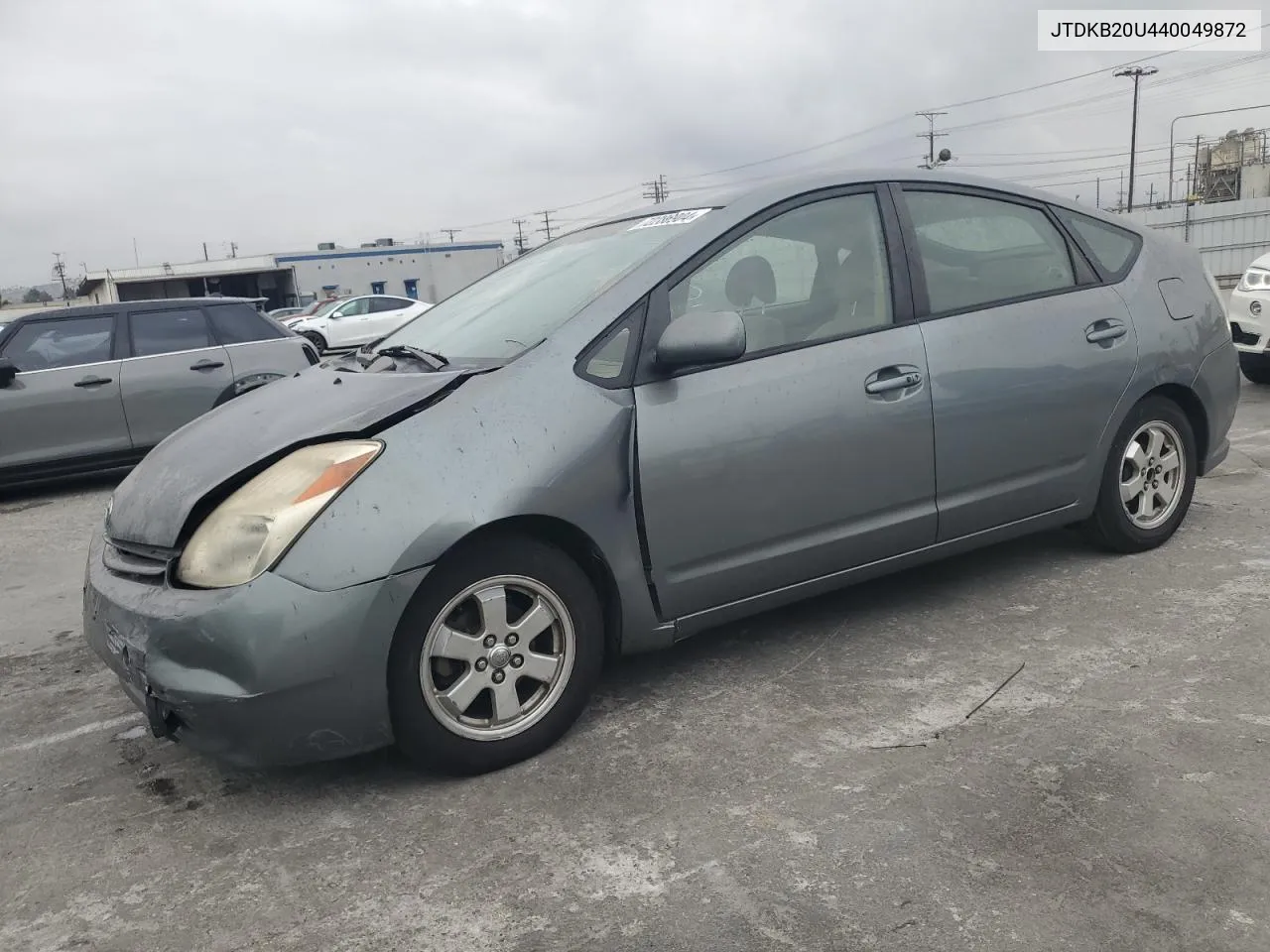 2004 Toyota Prius VIN: JTDKB20U440049872 Lot: 72286904