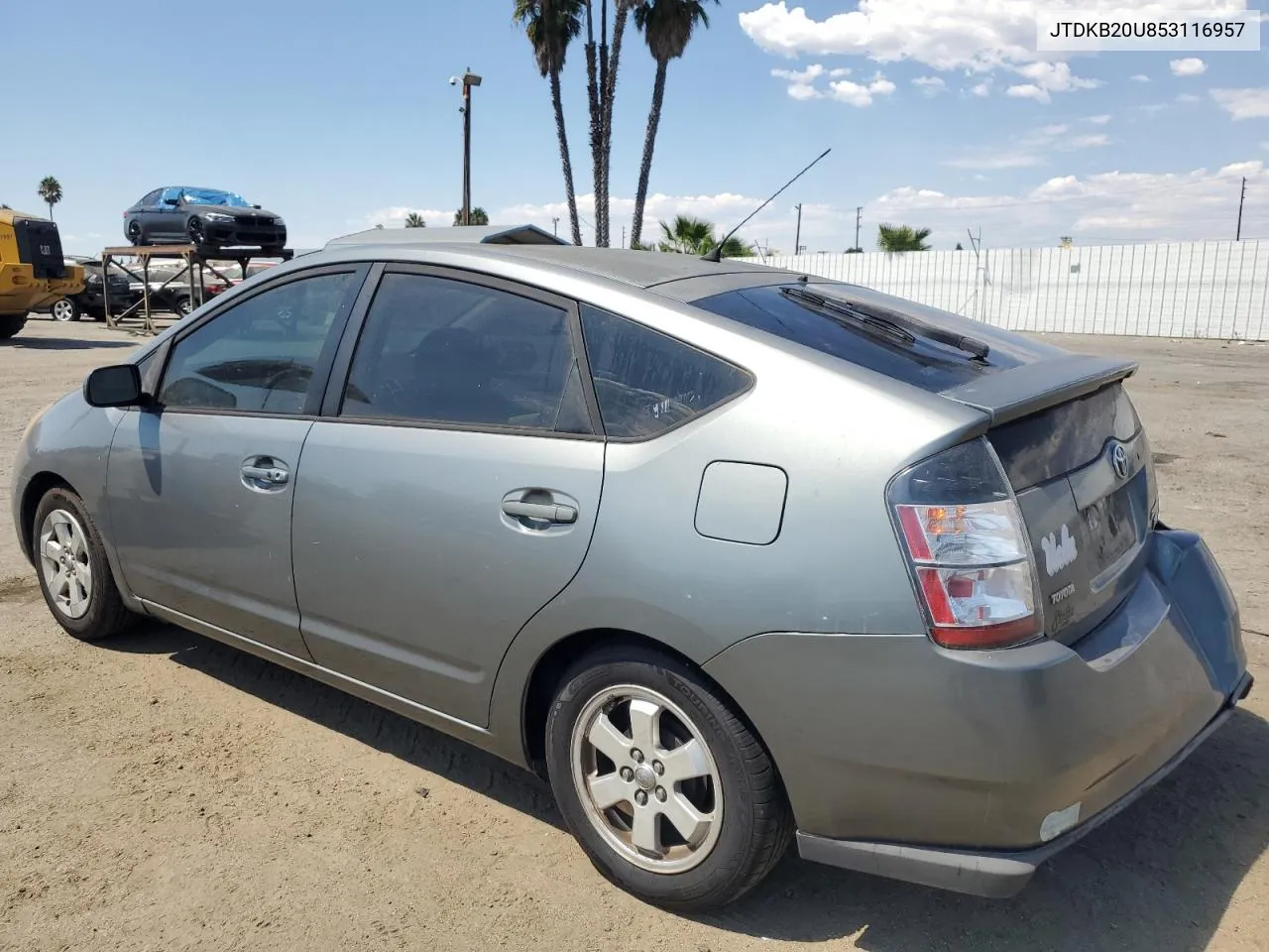 2005 Toyota Prius VIN: JTDKB20U853116957 Lot: 67241734