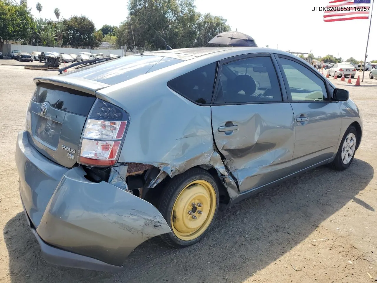 2005 Toyota Prius VIN: JTDKB20U853116957 Lot: 67241734