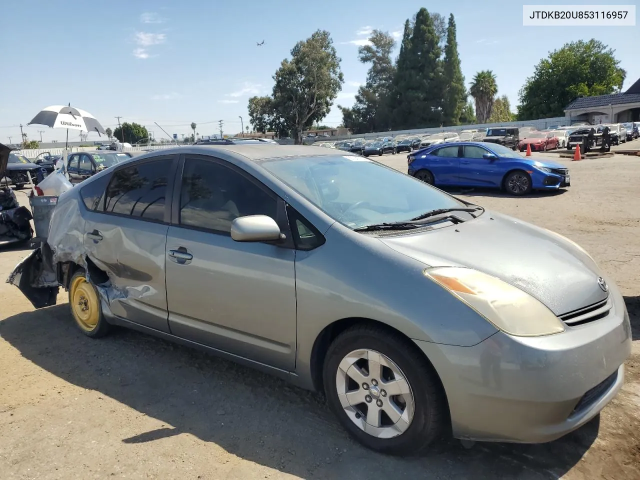 2005 Toyota Prius VIN: JTDKB20U853116957 Lot: 67241734