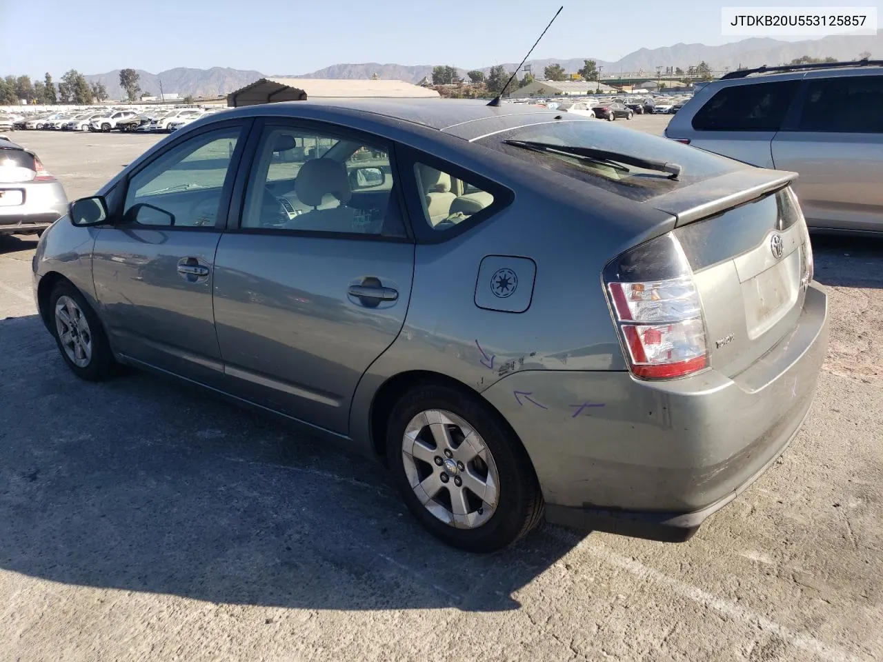 2005 Toyota Prius VIN: JTDKB20U553125857 Lot: 70011534