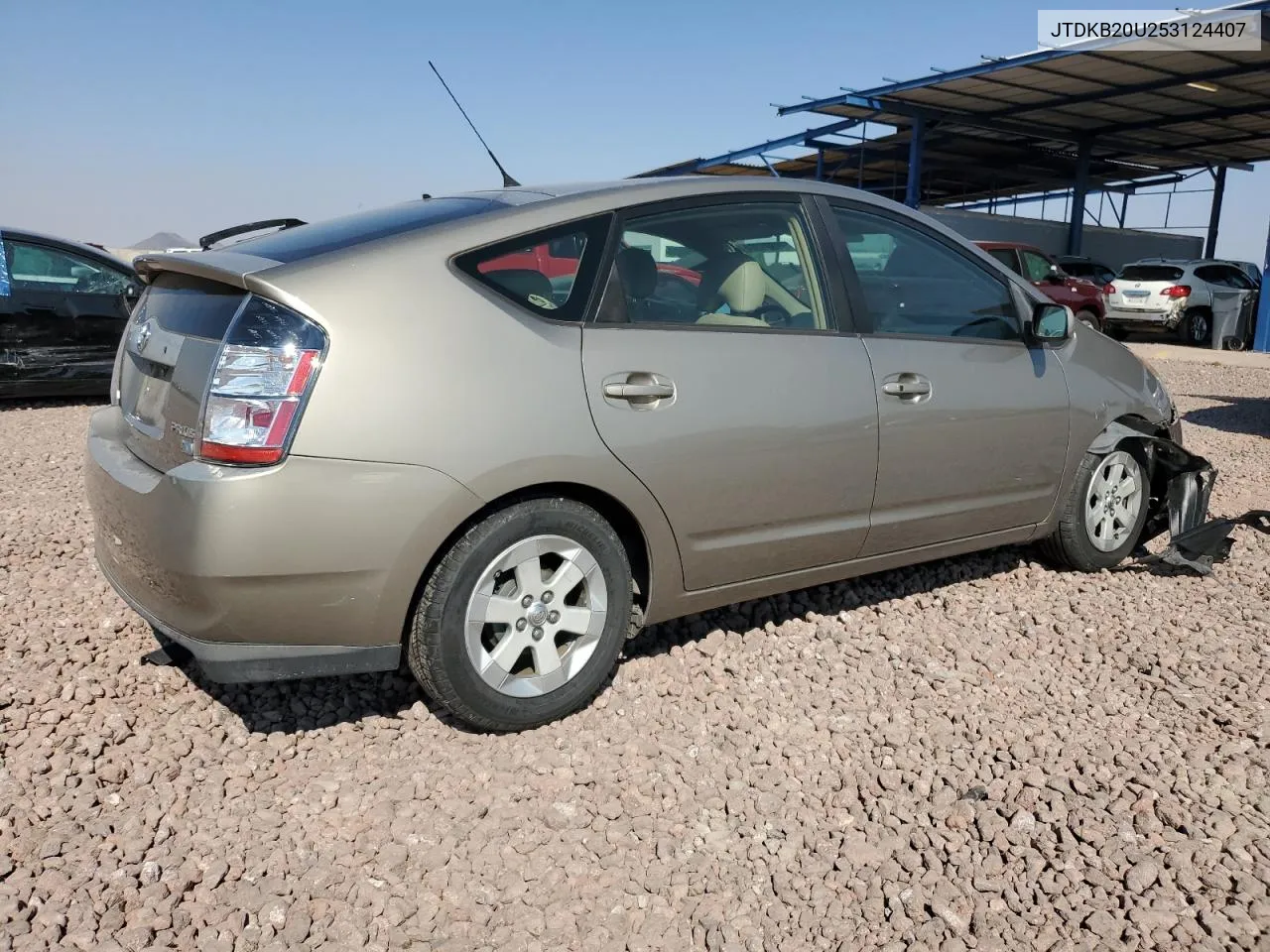 JTDKB20U253124407 2005 Toyota Prius