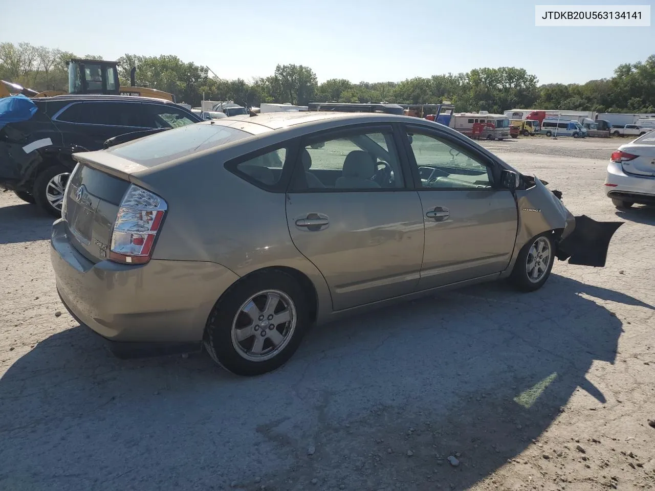 2006 Toyota Prius VIN: JTDKB20U563134141 Lot: 70797734