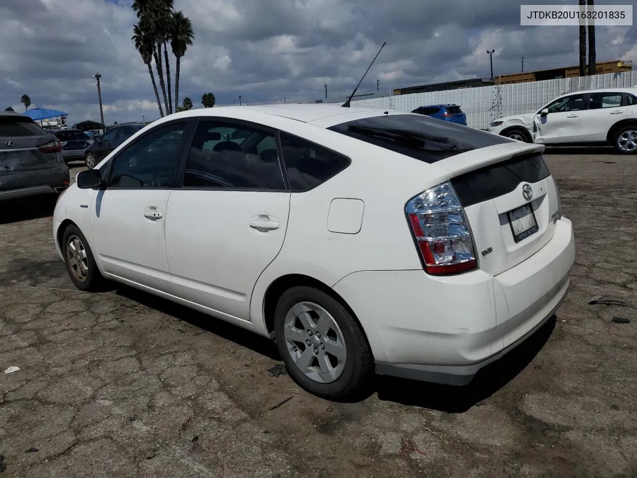 2006 Toyota Prius VIN: JTDKB20U163201835 Lot: 70845224