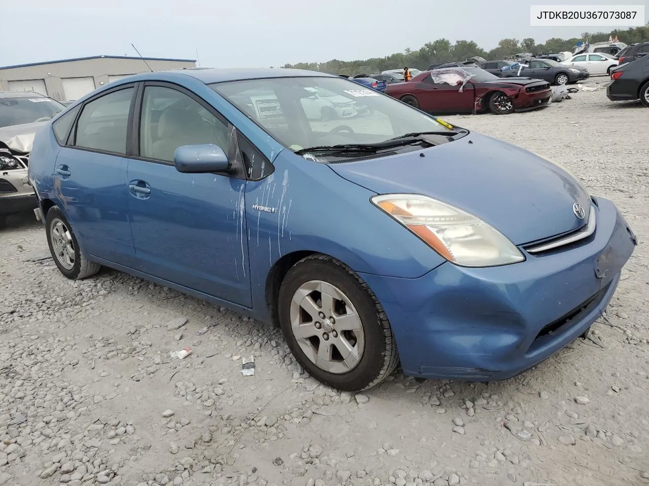 JTDKB20U367073087 2006 Toyota Prius