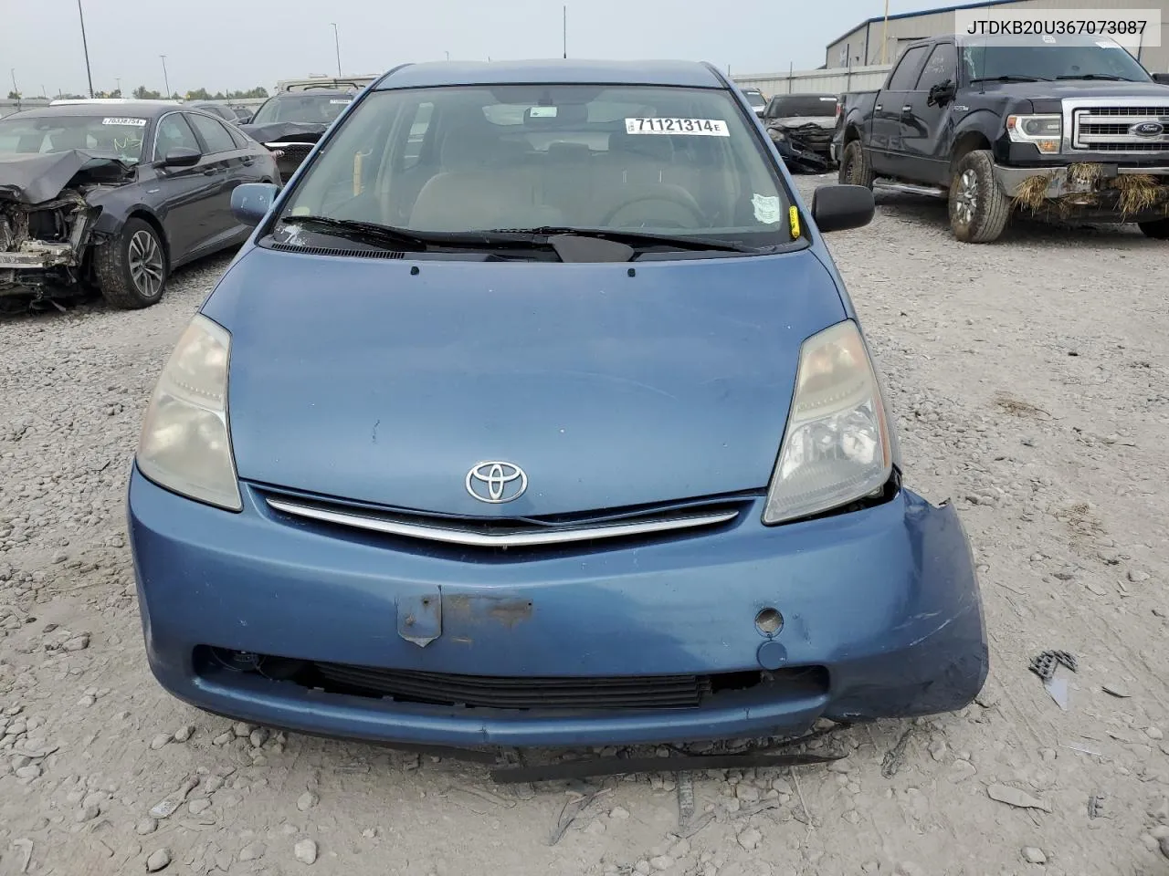 JTDKB20U367073087 2006 Toyota Prius