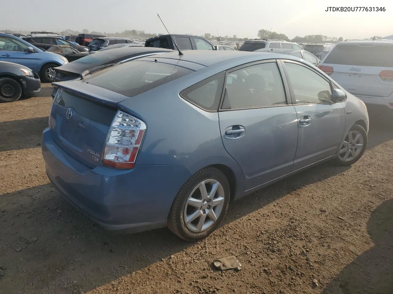 2007 Toyota Prius VIN: JTDKB20U777631346 Lot: 71157864