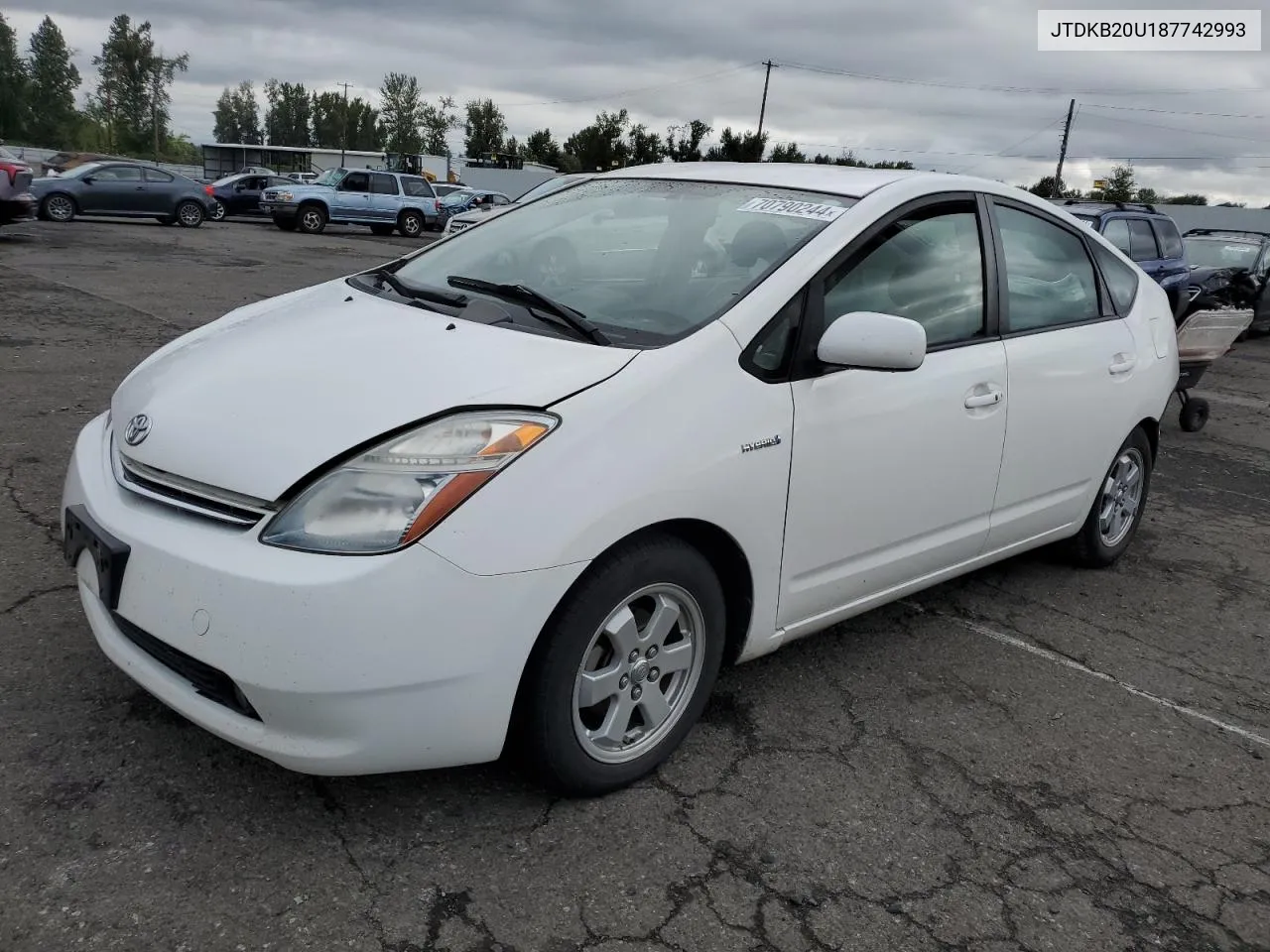 JTDKB20U187742993 2008 Toyota Prius