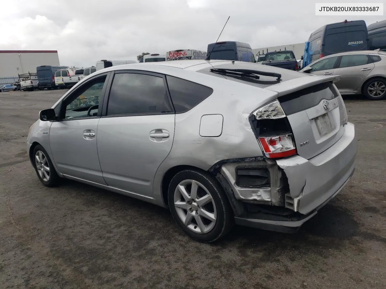 2008 Toyota Prius VIN: JTDKB20UX83333687 Lot: 71794584