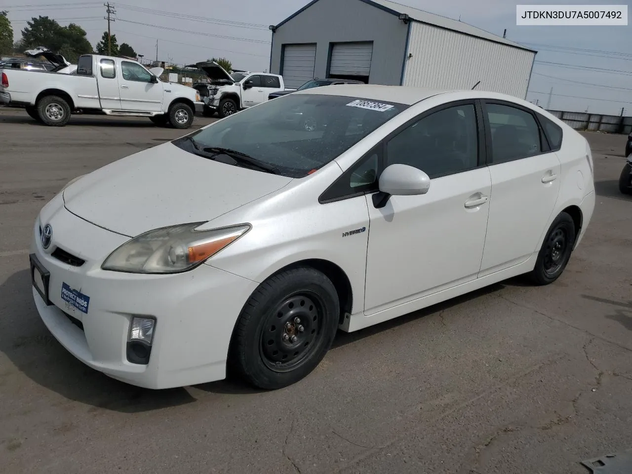 2010 Toyota Prius VIN: JTDKN3DU7A5007492 Lot: 70857364